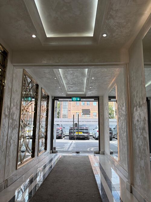 Boutique retail corridor fit-out, London