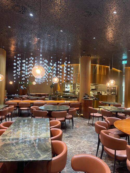 Nusr-Et Steakhouse interior fit-out, Knightsbridge